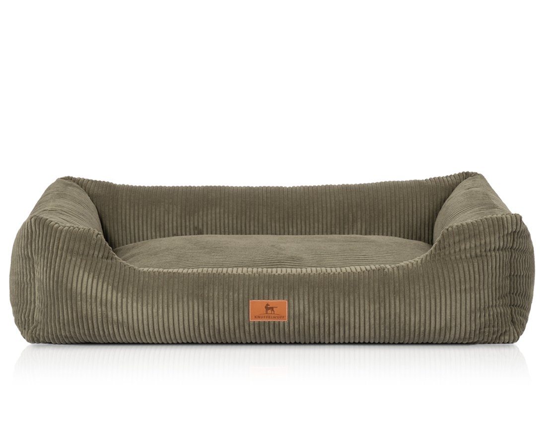 Knuffelwuff Tierbett Hundebett aus Cord Olivia, günstig online kaufen