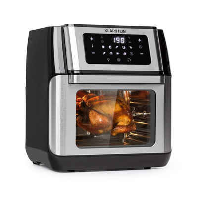 Klarstein Heißluftfritteuse AeroVital Fry Heißluftfritteuse, 1500 W, Air Fryer Fritteuse ohne Öl Heizluftfritteuse Heißluftfritteusen