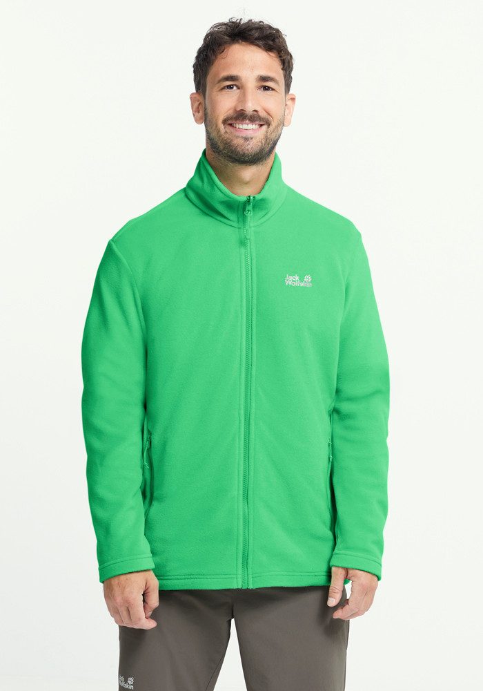 Jack Wolfskin Fleecejacke TAUNUS 100 FZ M Fleecejacke, 3-in-1 System kompatibel, Verbindungsschlaufen