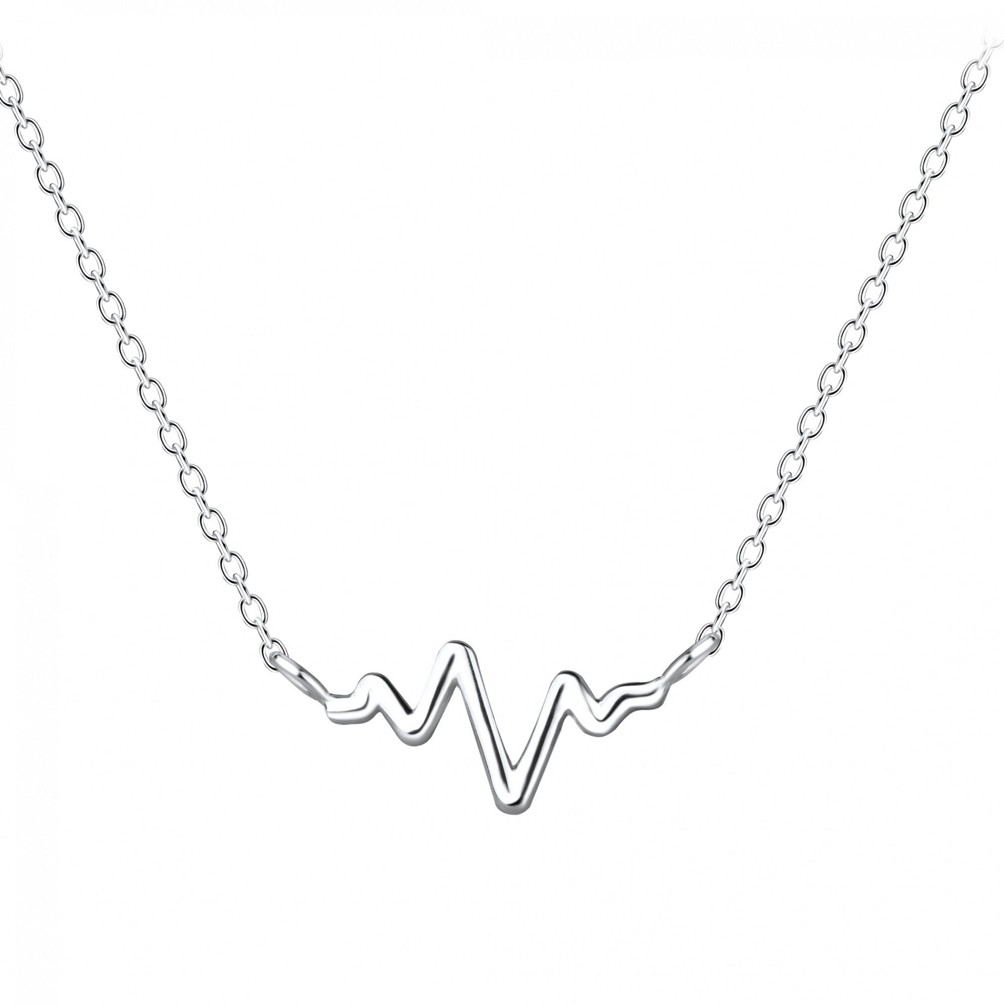 Sterling Anhänger), Silberschmuck mit (Kette Kette 925 ALEXANDER YORK HEARTBEAT Anhänger mit Silber,