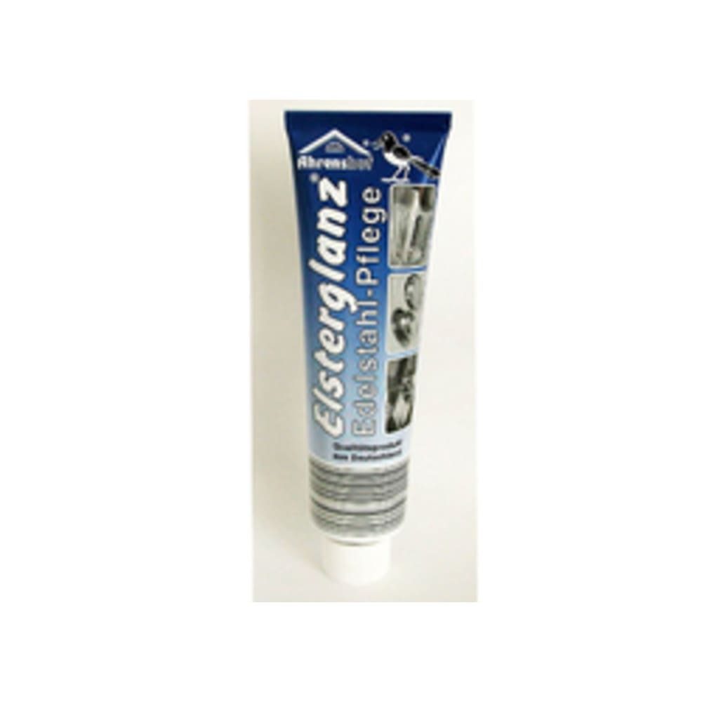 Ahrenshof Elsterglanz, Edelstahl Pflege 150ml in einer Tube Очиститель нержавеющей стали (Tube, [1-St. Edelstahl Pflege Politur Reiniger Glanzmittel Metallpflege Очиститель нержавеющей стали)