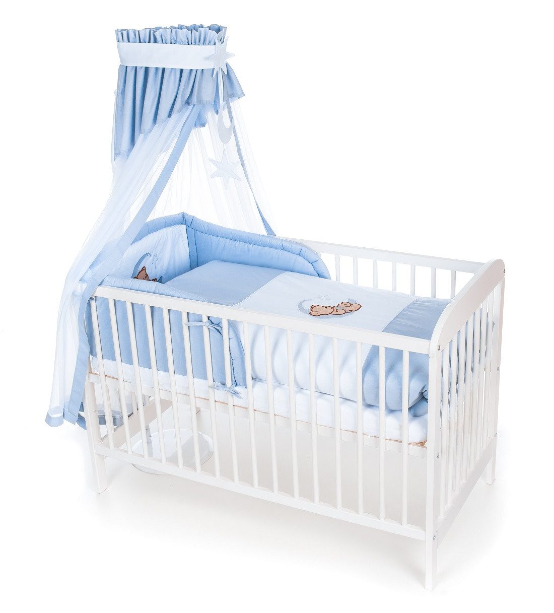 Babyhafen Komplettbett 60x120 Babybett Teddy & günstig online kaufen