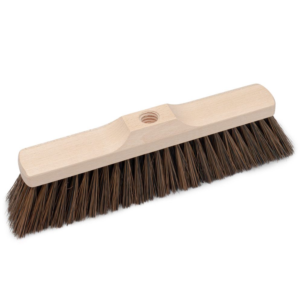 Prima-Online Staubbesen Holz Besenkopf Hausbesen 22 mm Gewinde, ohne Stiel, Breite: 30-50 cm