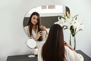 Tulup Badspiegel Wandspiegel Schminkspiegel Kosmetikspiegel Irregulär Asymmetrisch, Wandspiegel