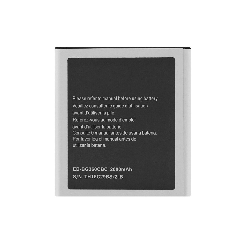 Akku Samsung Galaxy Core Prime G360 J200 2000mAh EB-BG360BBE Batterie Handy-Akku (1 St)