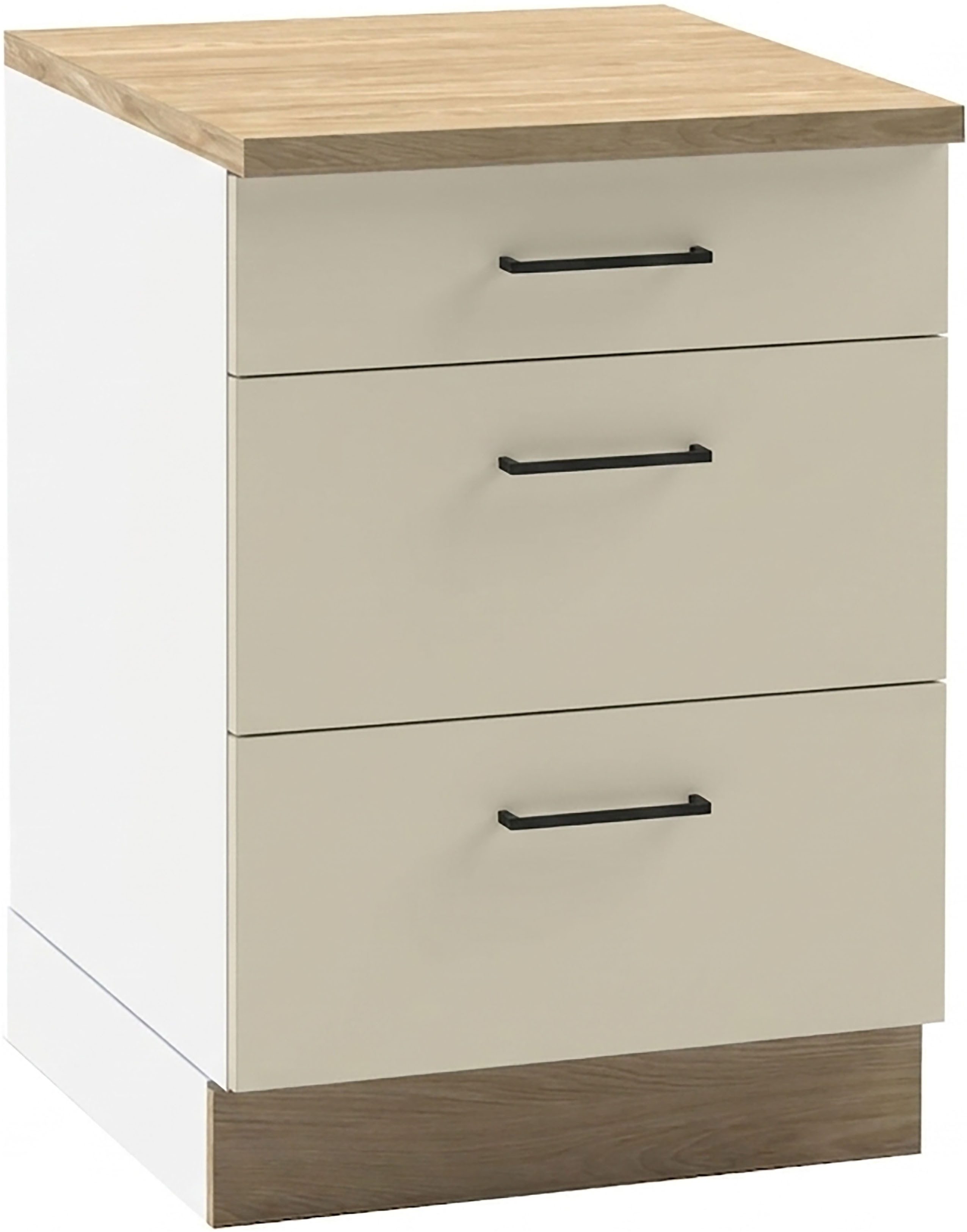 KOCHSTATION Unterschrank KS-Kolari (1-St) Maße (B/T/H): 60,1 x 60 x 88 cm