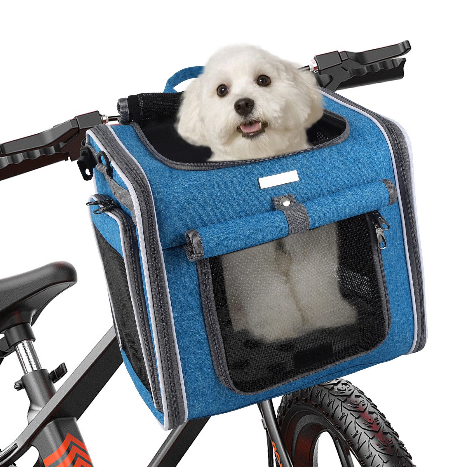 Ledander Tierfahrradkorb Hundekorb Fahrrad vorne, Fahrradkörbe günstig online kaufen