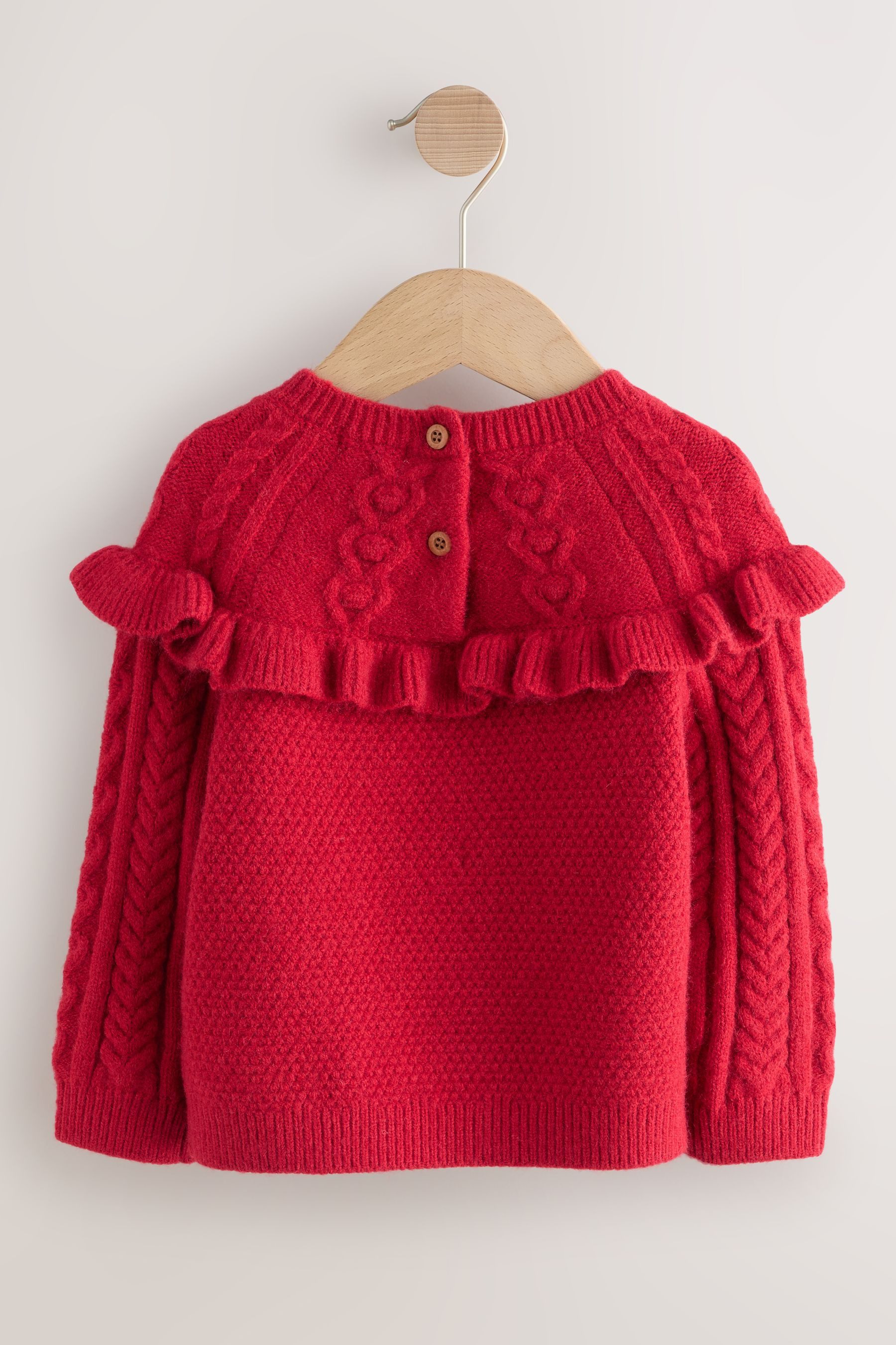 Next Strickpullover Pullover mit Zopfmuster (1-tlg)