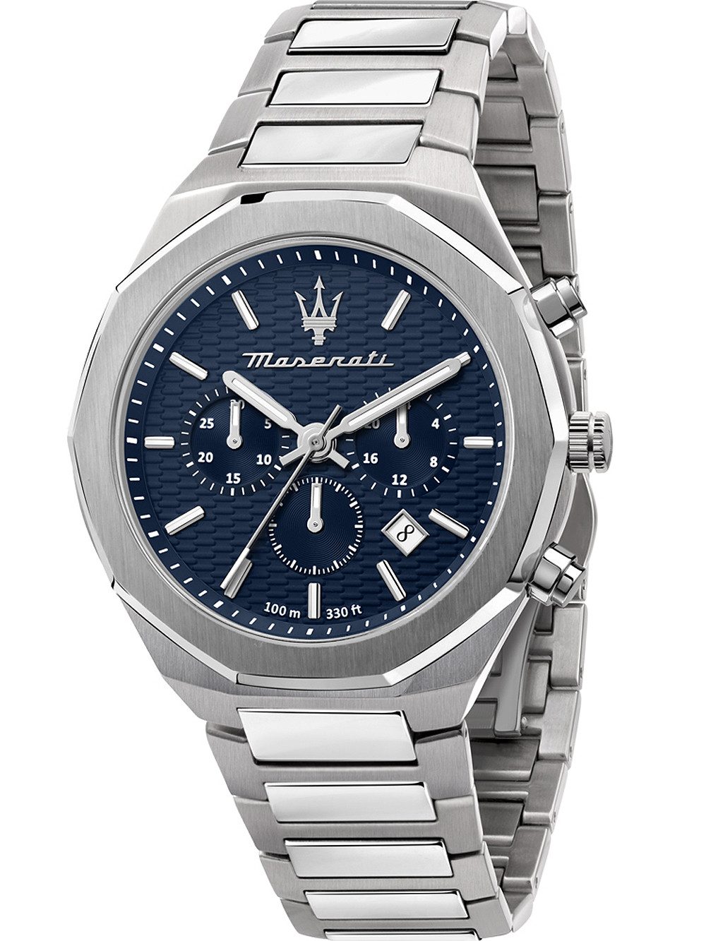 MASERATI Quarzuhr Maserati R8873642006 Stile Chronograph Herrenuhr 45mm 10A günstig online kaufen