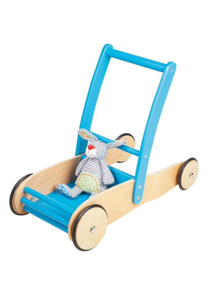 Image of Pinolino® Lauflernwagen »Uli, Natur/Türkis«, aus Holz