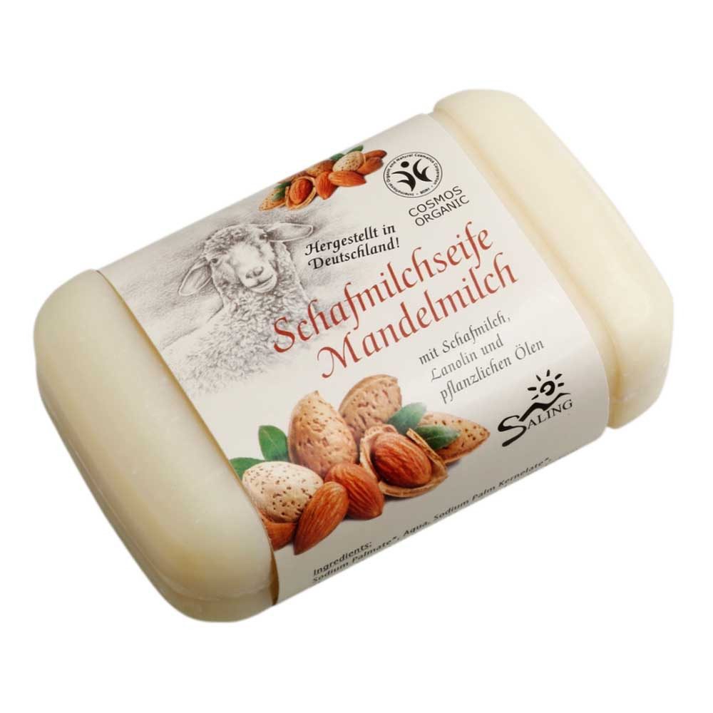 Saling Handseife Schafmilchseife - Mandelmilch 100g