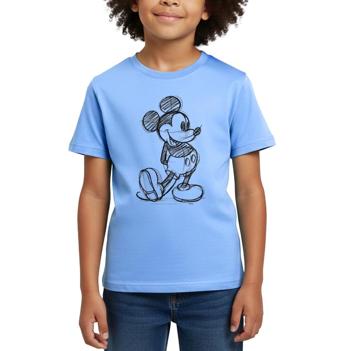 T-Shirt Mickey & Minnie Zeichnung Kinder T-Shirt