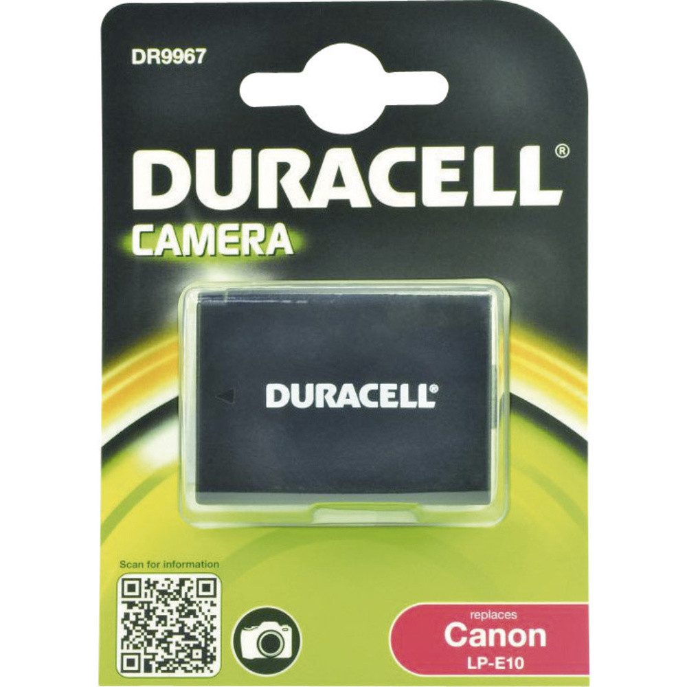 Duracell Duracell LP-E10 Kamera-Akku ersetzt Original-Akku (Kamera) LP-E10 7.4 Kamera-Akku 1020 mAh