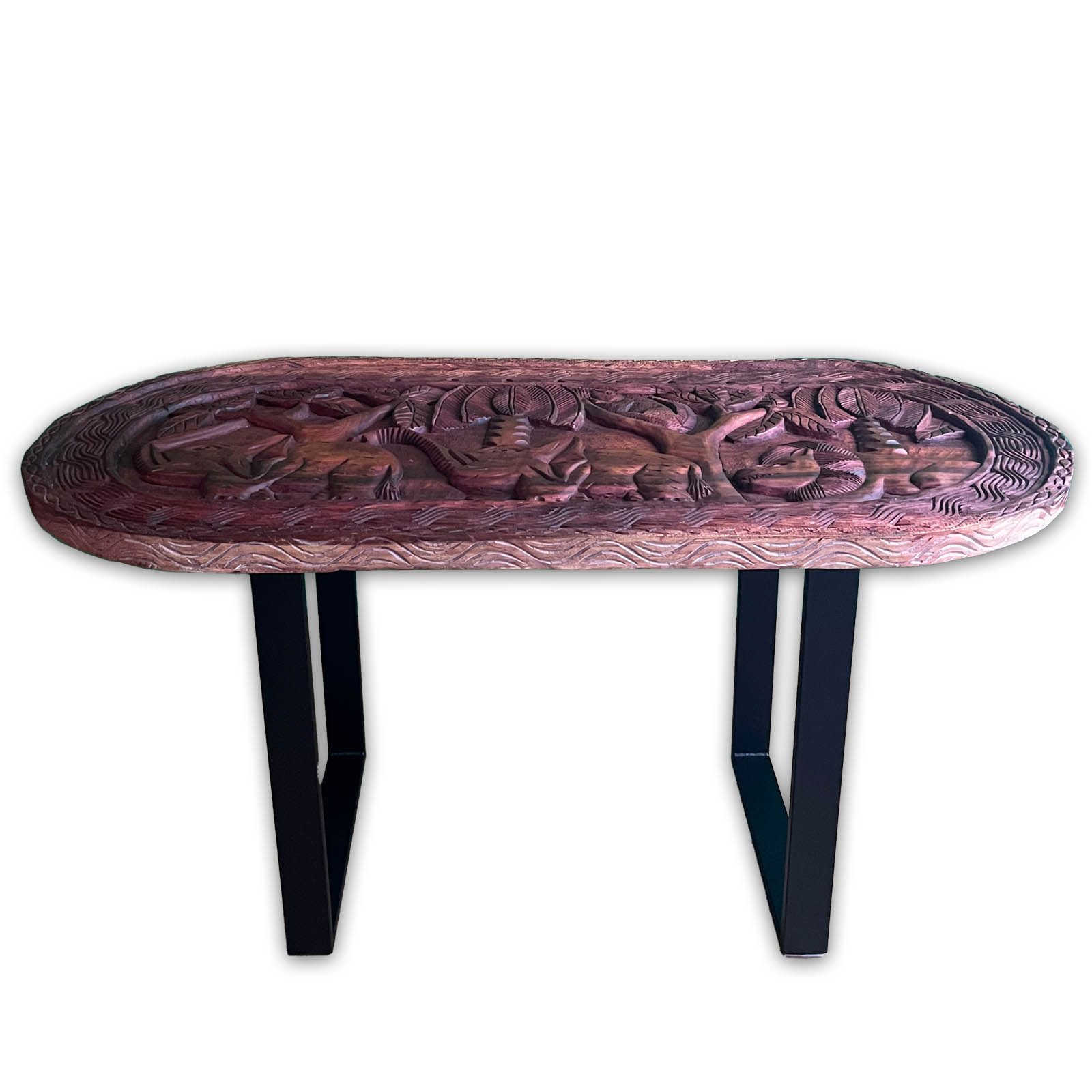Asien LifeStyle Anrichte Konsolentisch Beistelltisch Teak Holz Thailand