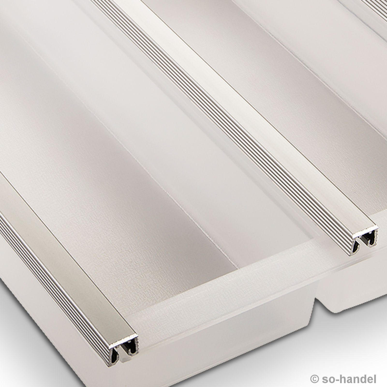 SO-TECH® Besteckeinsatz Cuisio Besteckeinsatz transluzent-weiß Schubladenei günstig online kaufen