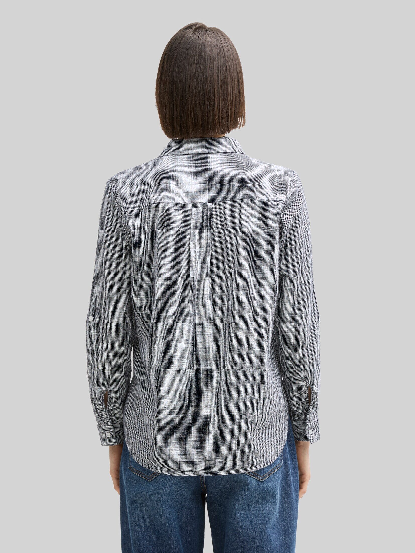 TOM TAILOR Langarmbluse Blusen & Shirts Bluse mit Brusttaschen