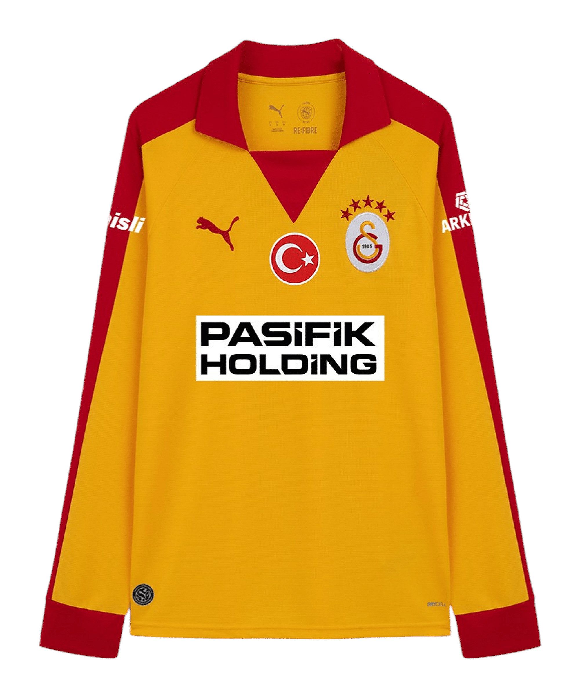 PUMA Fußballtrikot PUMA Galatasaray Istanbul T7 Trikot Langarm Champions Le günstig online kaufen