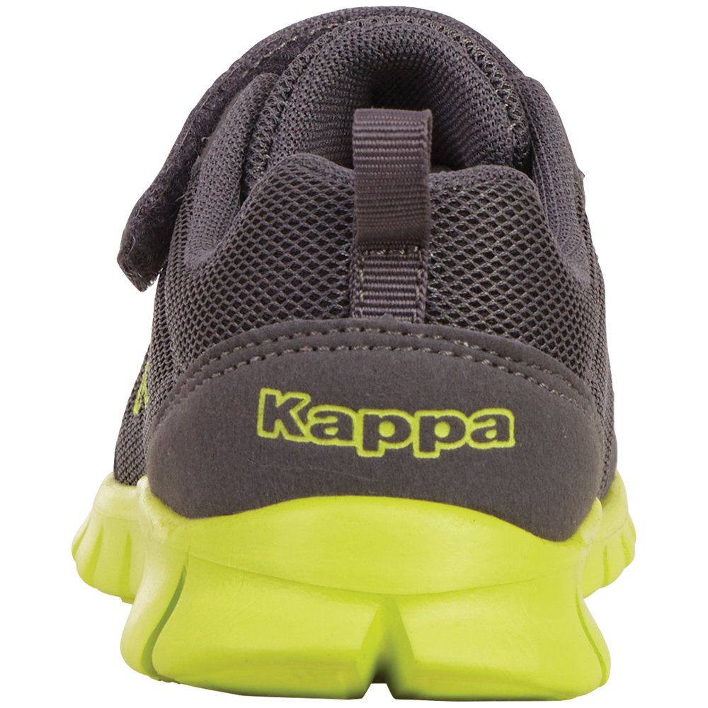 besonders leicht Kinder - für grey-lime Kappa & bequem Sneaker