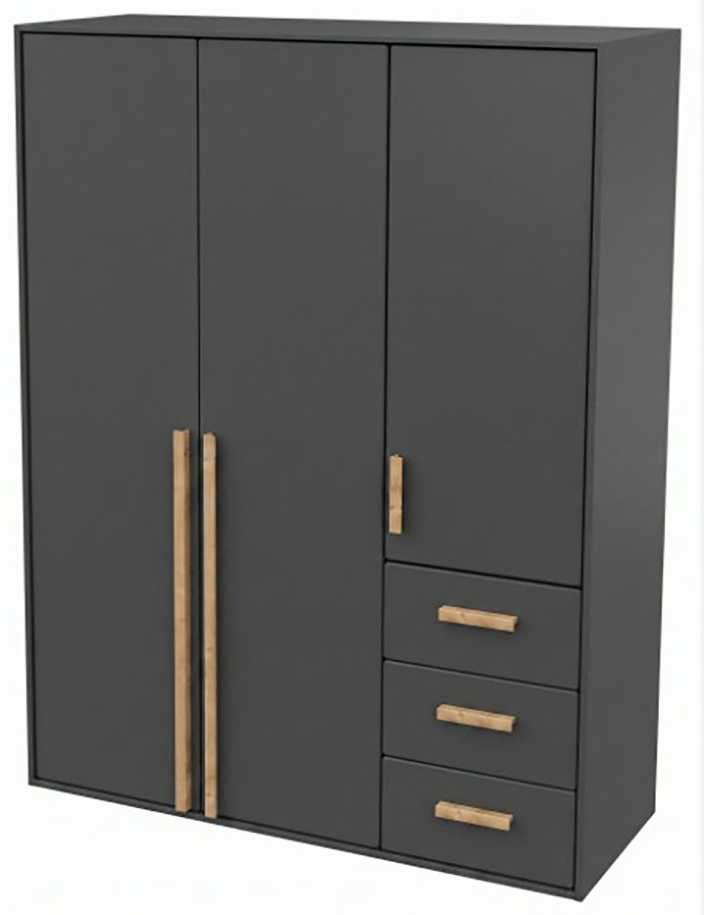 Wohnglücklich Kinderkleiderschrank Fantasycolor