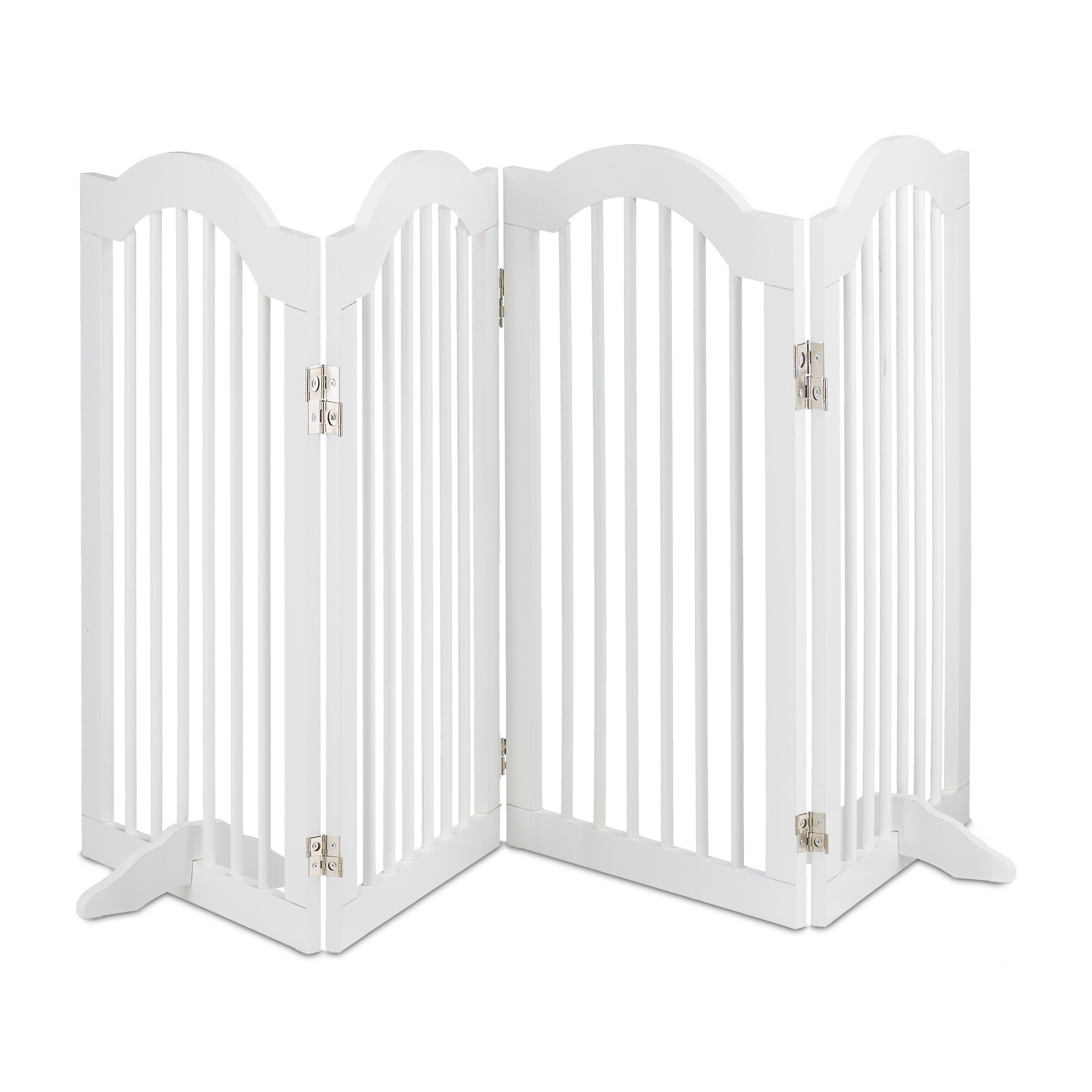 Universalschutzgitter Weißes Absperrgitter 92 cm hoch