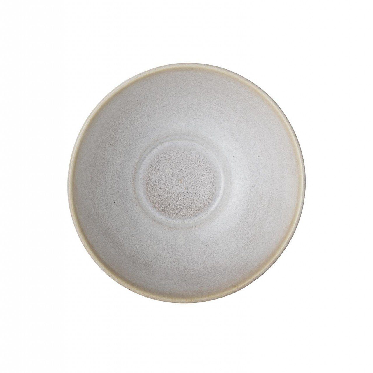 Keramik, H:9cm Keramik Müslischale, D:16.5cm Bloomingville Creme