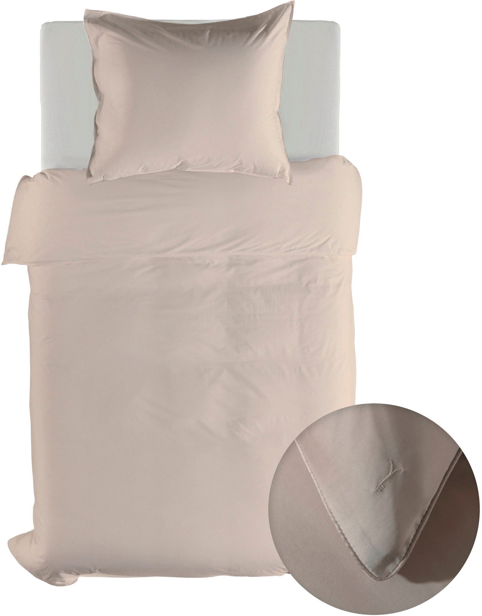 YELLOW Bettwäsche Suite-New-York, Lyocell, 2 teilig, Bettwäsche aus 100% hochwertigem Lyocell