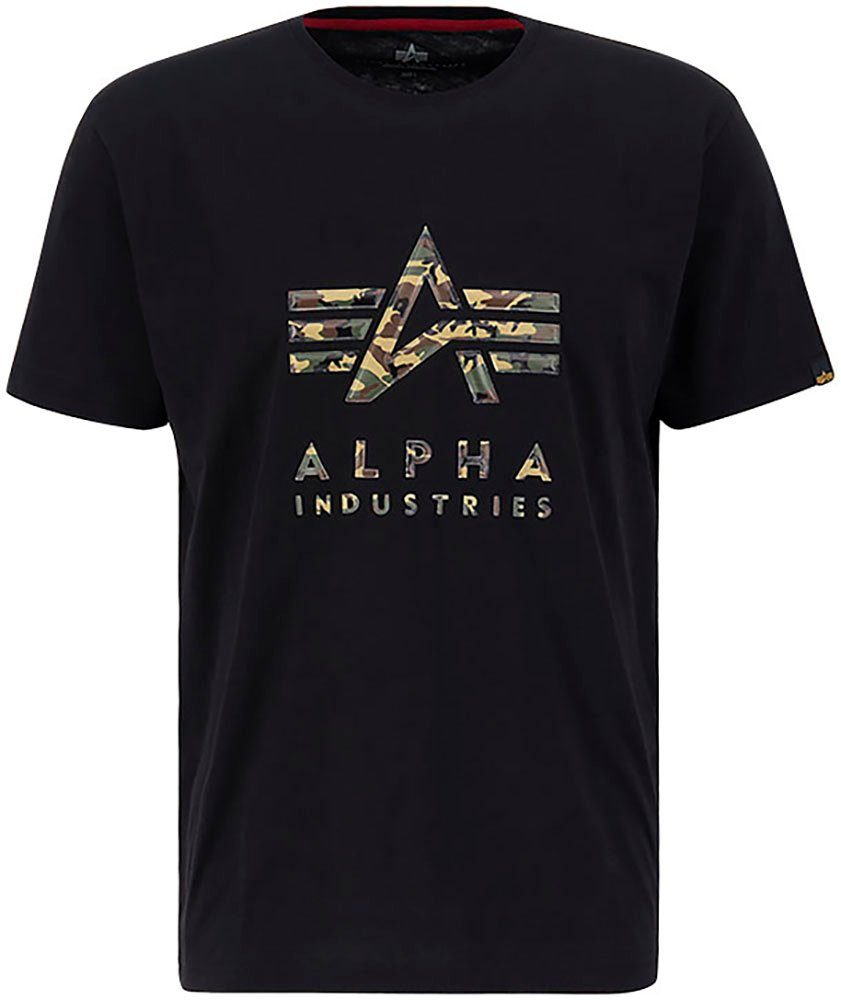 Alpha Industries Kurzarmshirt Camo PP T