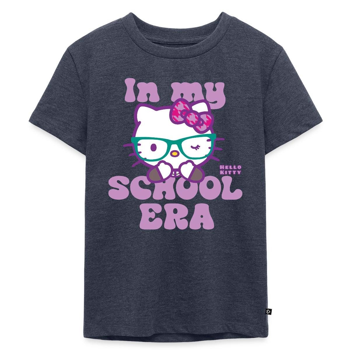 T-Shirt Hello Kitty Schulkind In My School Era Kinder Premium T-Shirt