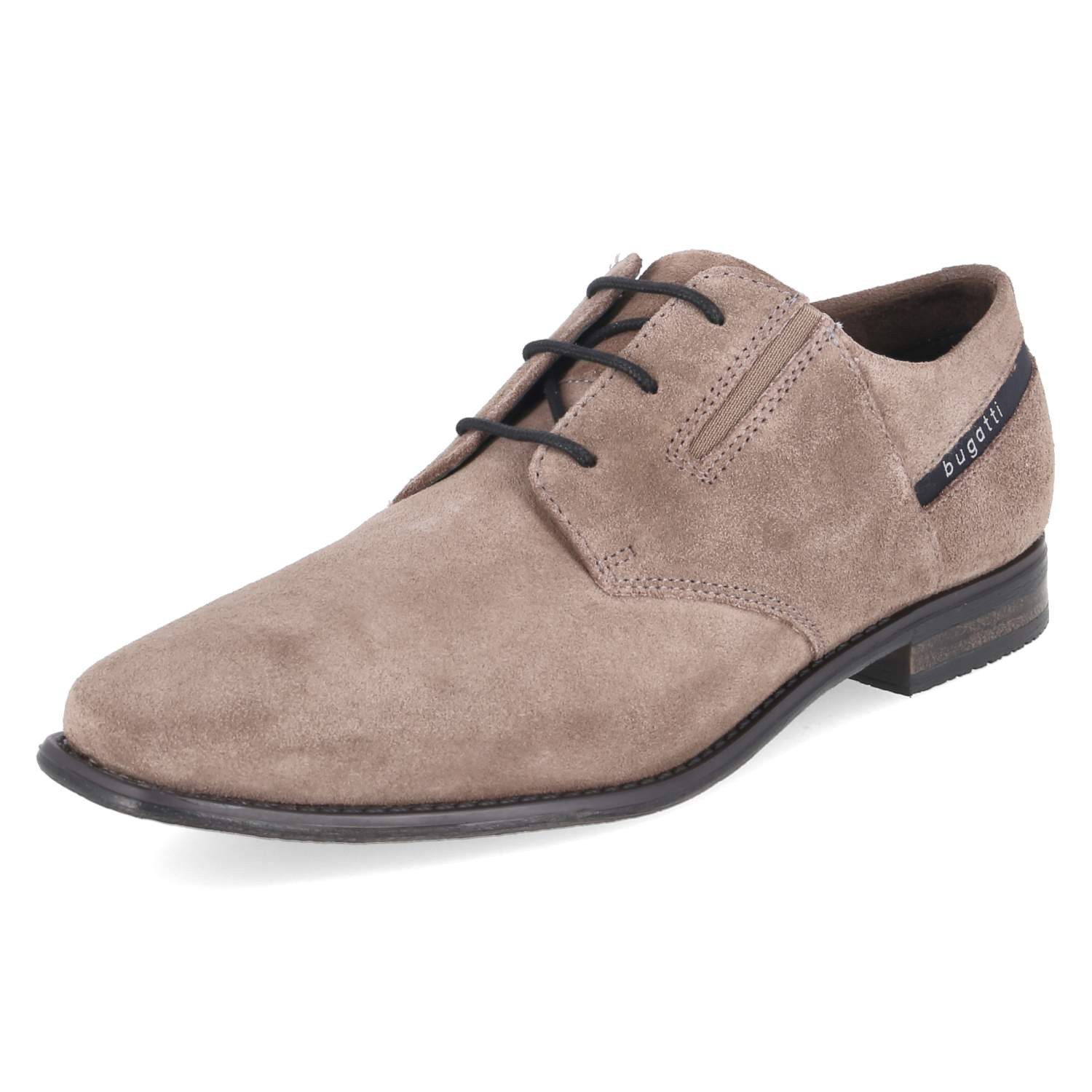 bugatti Bugatti 311960111400-1400 Herren Rauleder taupe Schnürschuh