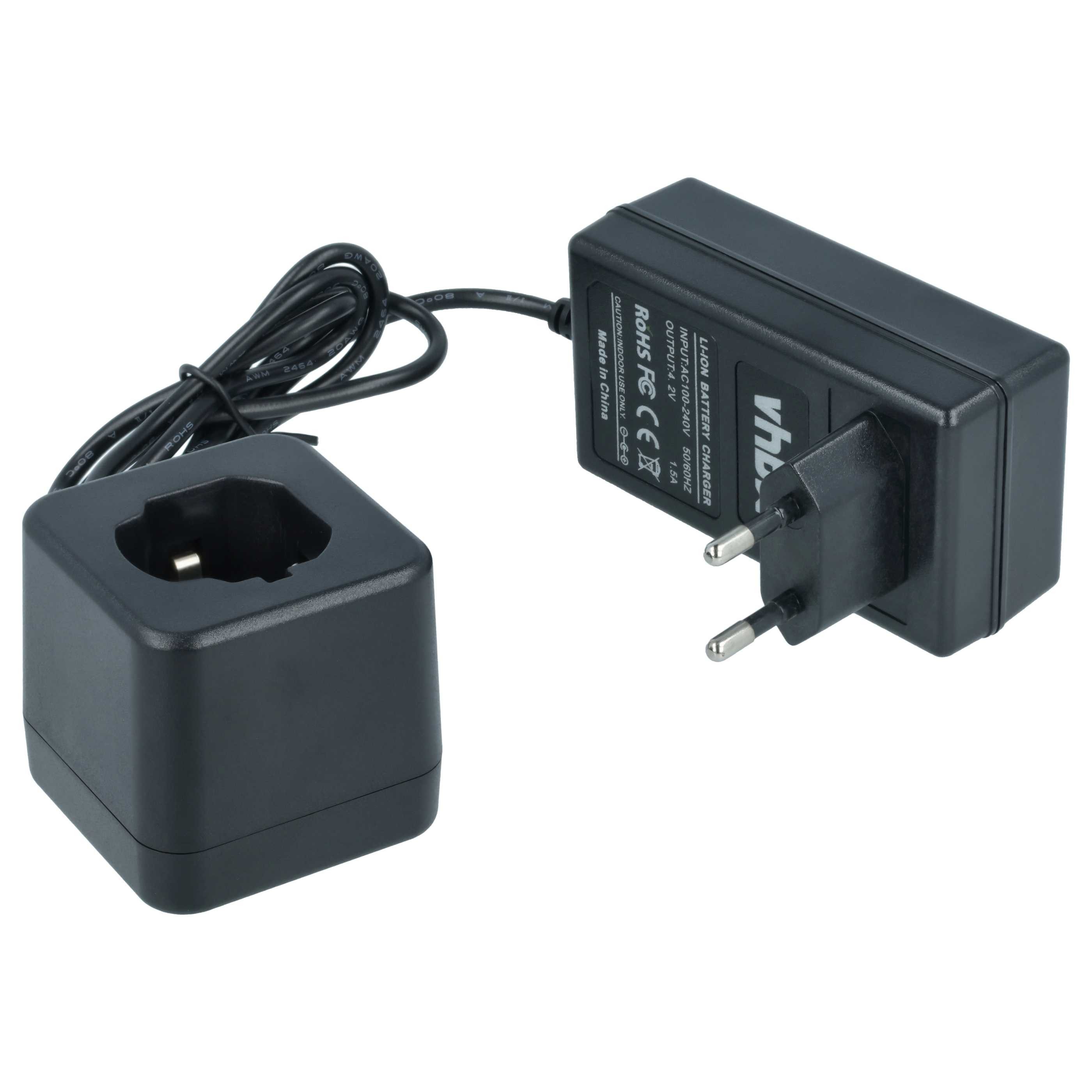vhbw passend für Hitachi Hikoki NT 50GS, NT 65GA, NT 65GB, NT 65GS, DB 3DL, Werkzeug-Akku-Ladetechnik (Ladeschale für Elektrowerkzeug/Akku, Sicheres und komfortables Laden)