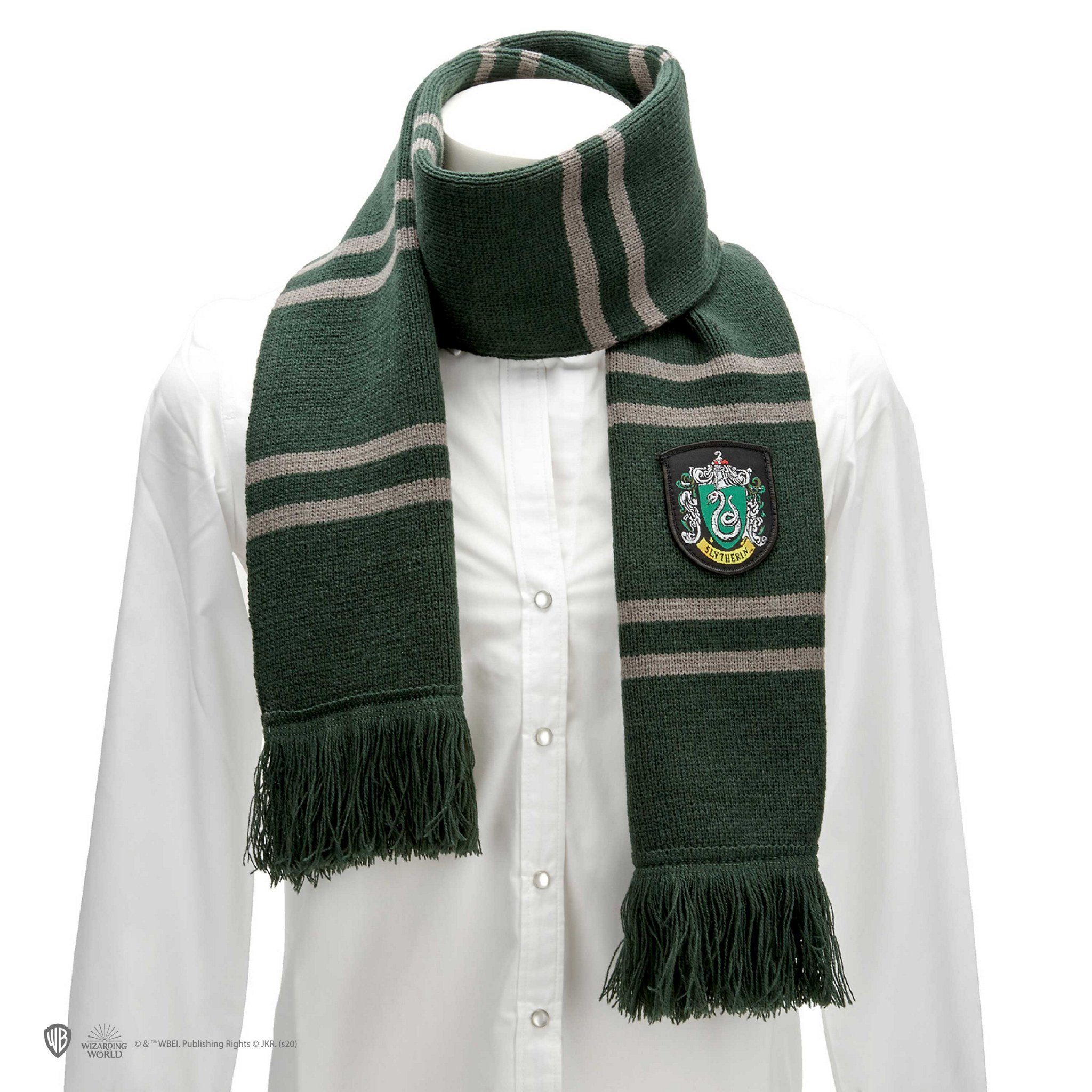 Cinereplicas Zauberer-Kostüm Slytherin Schal, Mit Slytherin durch die kalte Jahreszeit