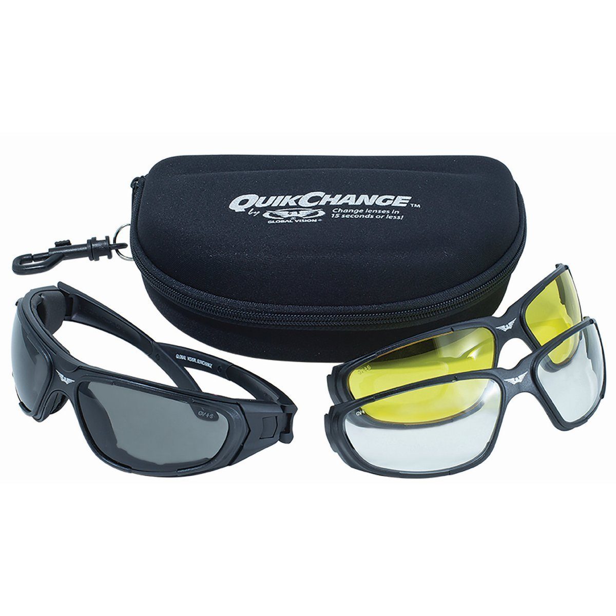 Global Vision Motorradbrille Global Vision Quick Change Kit