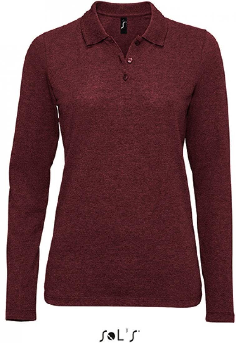 SOLS Langarm-Poloshirt Damen Long-Sleeve Piqué Polo günstig online kaufen