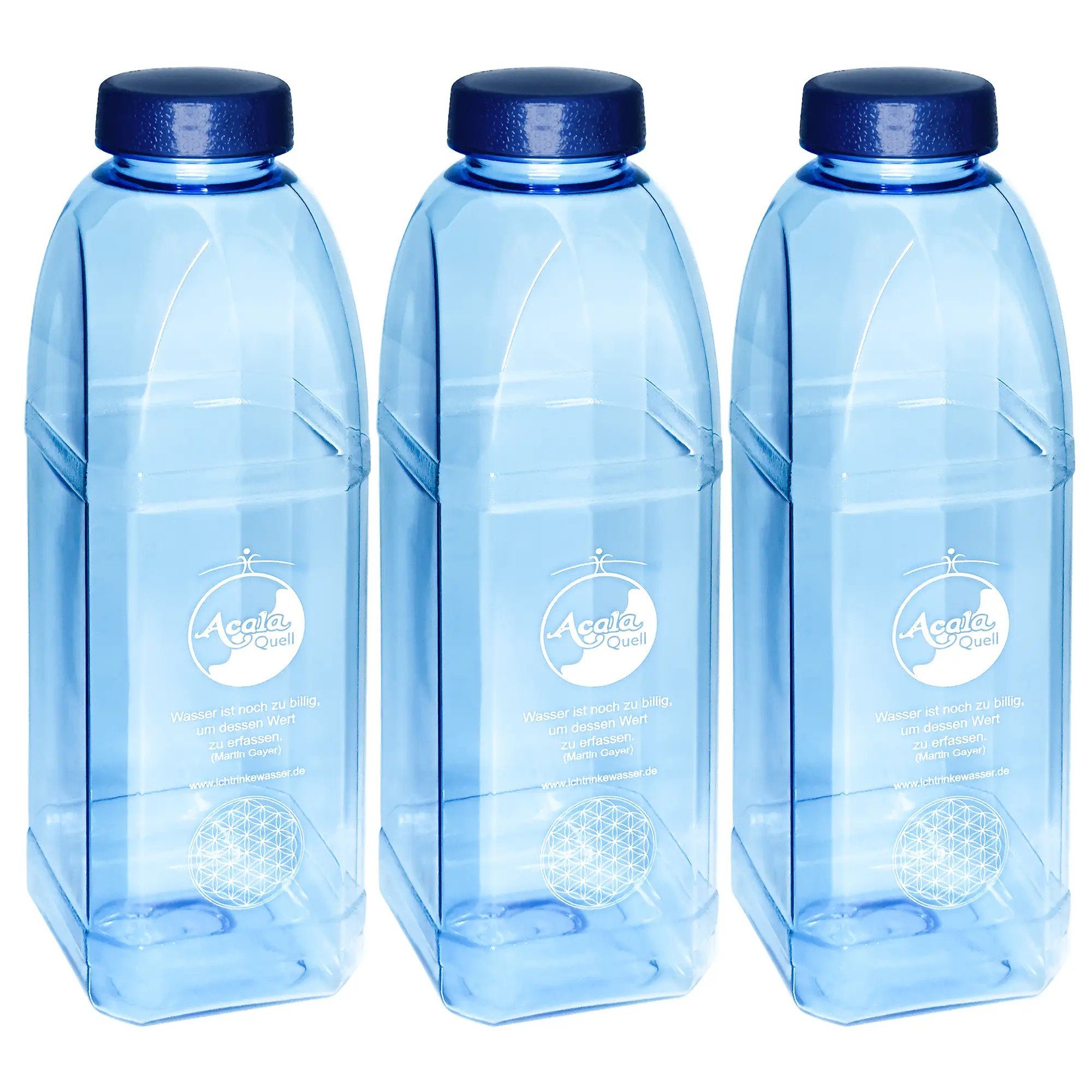 Trinkflasche 8-​Kant 1,0 L aus Tritan