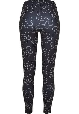 URBAN CLASSICS Leggings Urban Classics Damen Ladies Tech Mesh AOP Leggings (1-tlg)