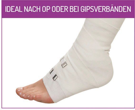 Fußgut Gesundheitssocken Sensitiv Socken (1-Paar) Weitschaft, Rollbund Elegant XXL