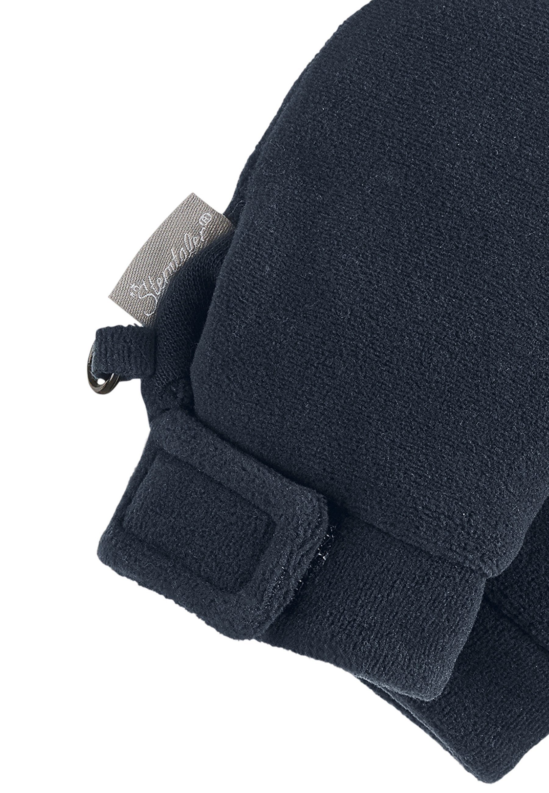 Sterntaler® Fäustlinge ohne Daumen (1-St) mit Klettverschluss, gefüttert mit Microfleece