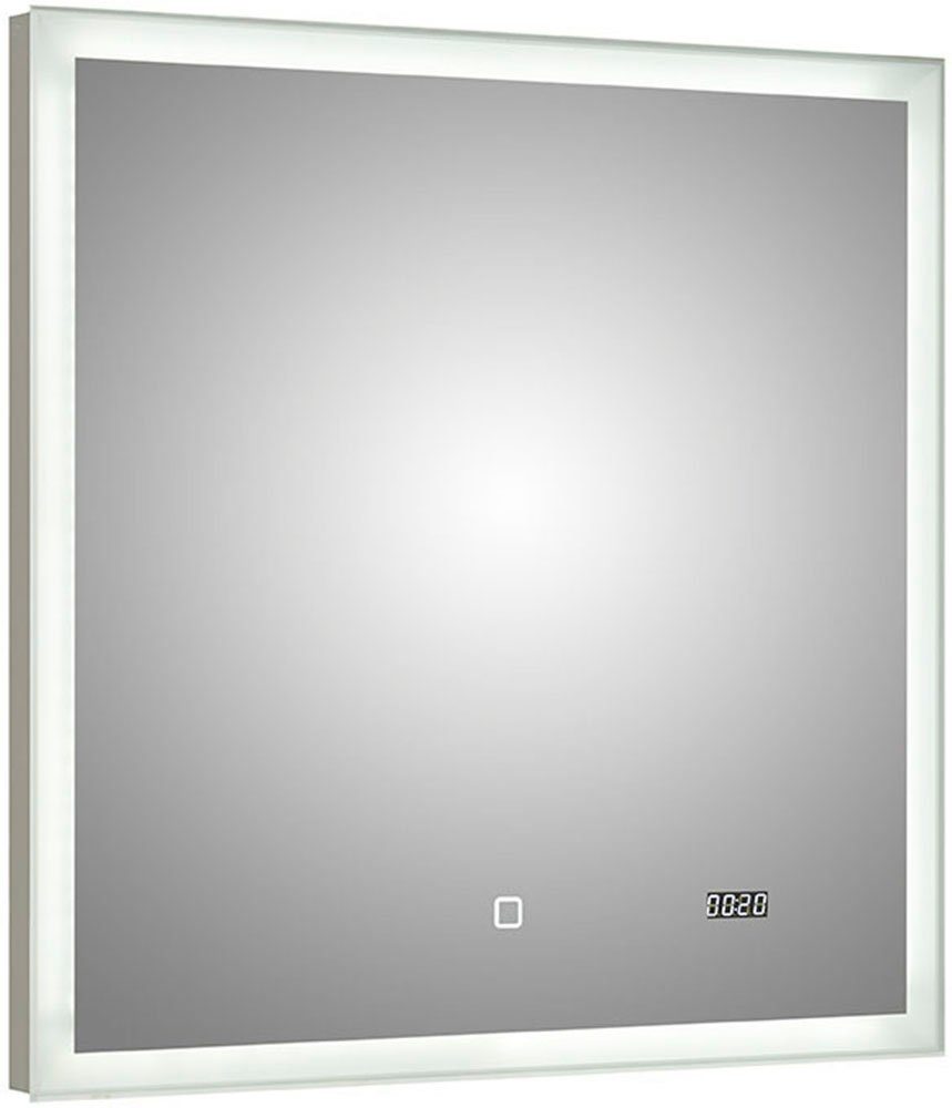 Saphir Badmöbel-Set Quickset 2-teilig, Keramik-Aufsatzbecken mit LED-Spiegel, (5-St), Waschplatz 73 cm breit, inkl. Türdämpfer, 2 Schubladen