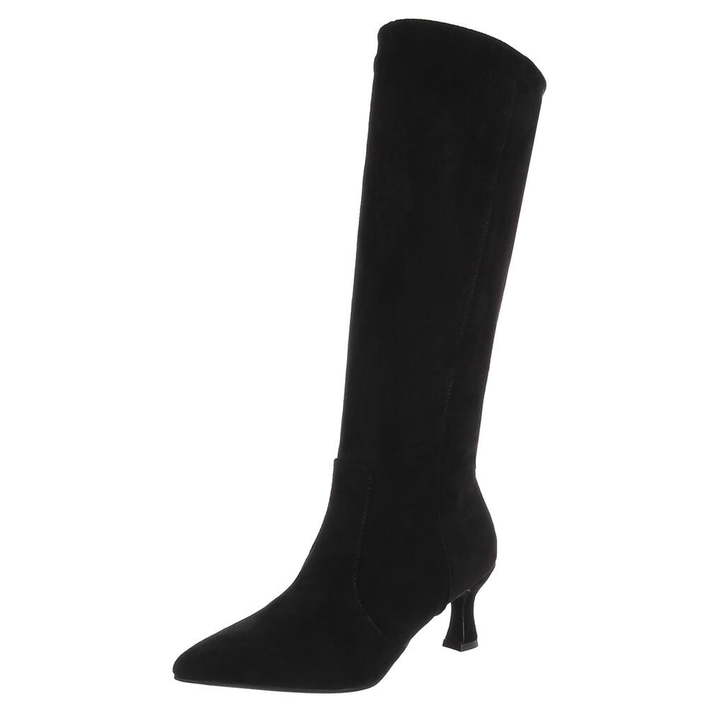 Ital-Design Elegante hohe Stiefel für Damen - stilvoll und vielseitig Stief günstig online kaufen