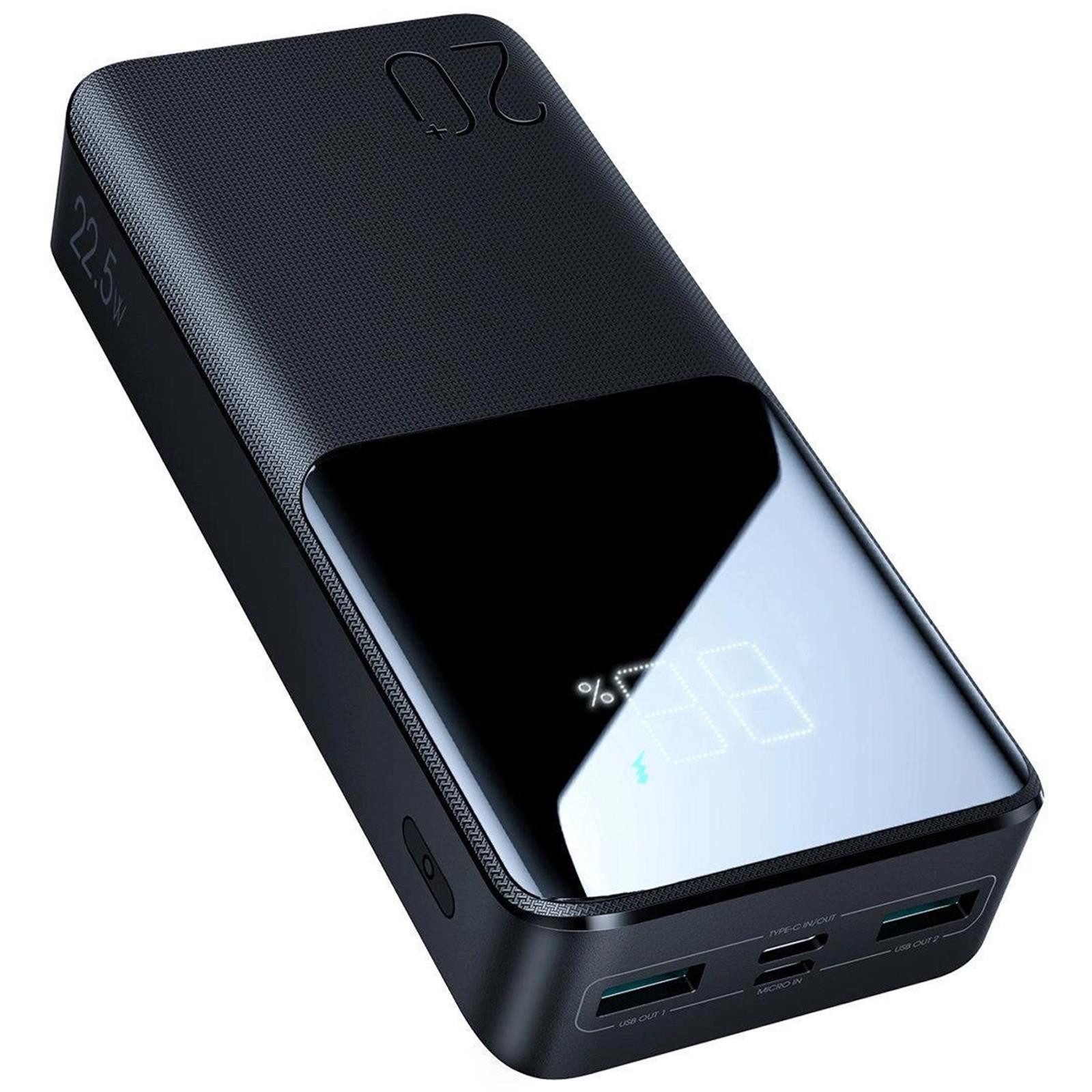 JOYROOM JR-QP192 Powerbank mit Schnelladung 10000 mAh (5 V), PD 3.0 QC 3.0 Huawei FCP Samsung AFC SCP u. PE Quick Charge Protokolle