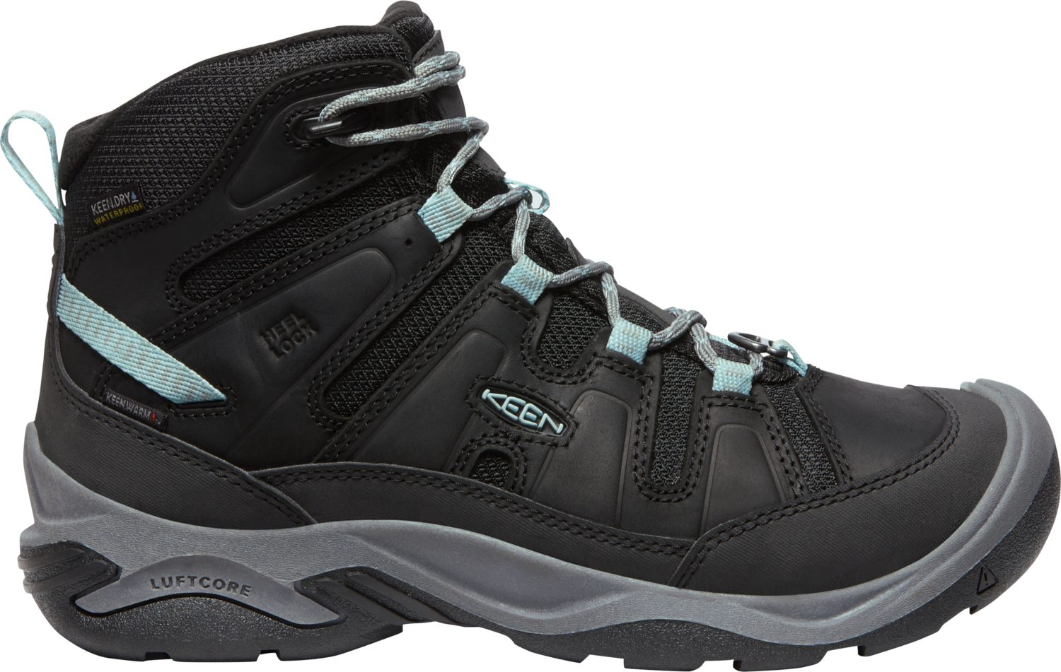 Keen CIRCADIA MID POLAR W-BLACK/CLO NA BLACK/CLOUD BLUE Trekkingschuh