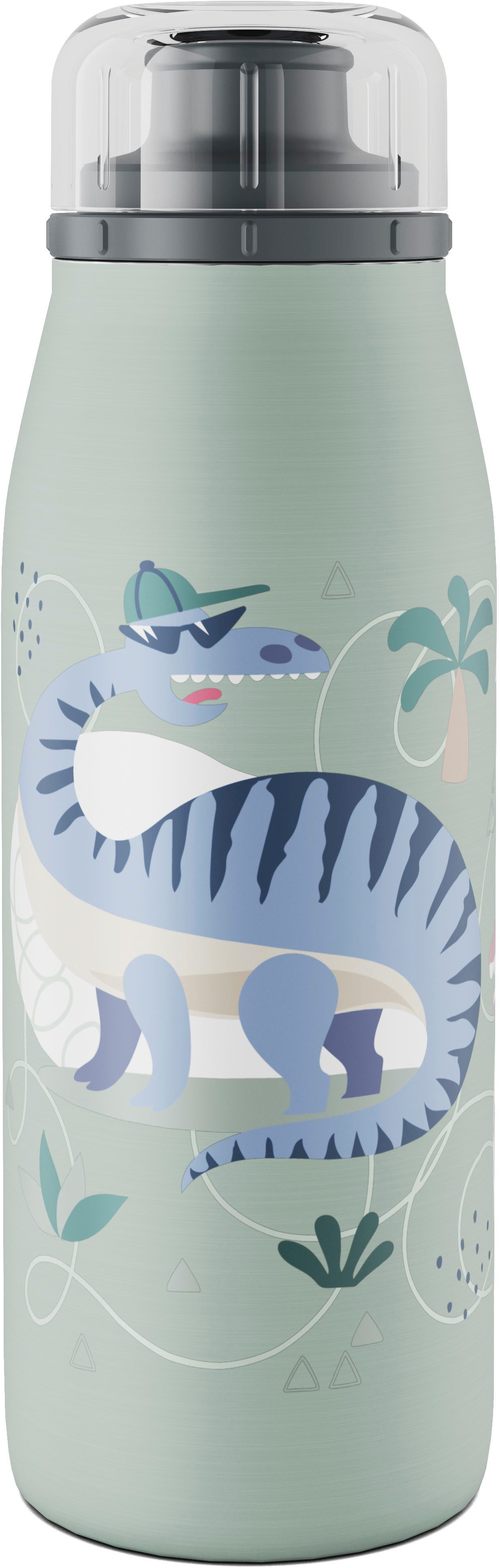 Alfi Isolierflasche KIDS ISO BOTTLE, Edelstahlkörper, spülmaschinenfest, 12h heiß & 24h kalt, Trinköffnung mit konsistentem Trinkfluss