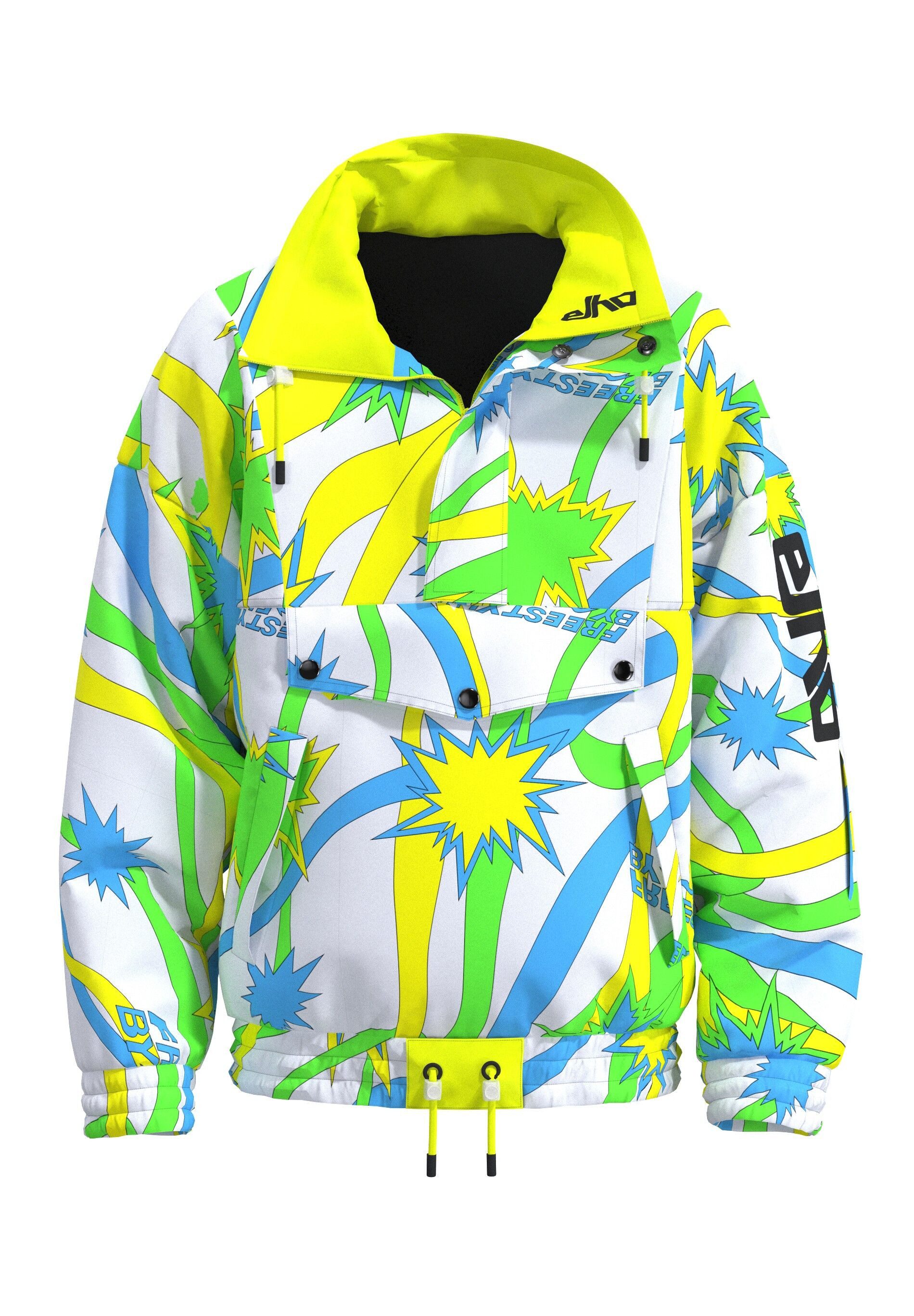 Elho Outdoorjacke (1-St) mit elho Logo-Print