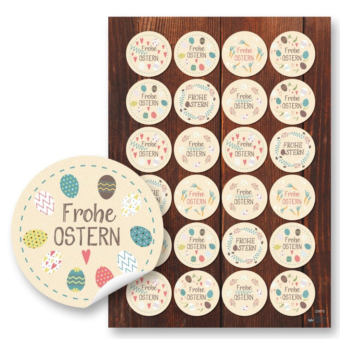 Logbuch-Verlag 10 Sacchetti Regalo In Carta Kraft Marrone 7x4x20,5 Cm: Con Scritta Tedesca E Adesivi A Tema, Ideali Per Bomboniere E Piccoli Pensieri - 3