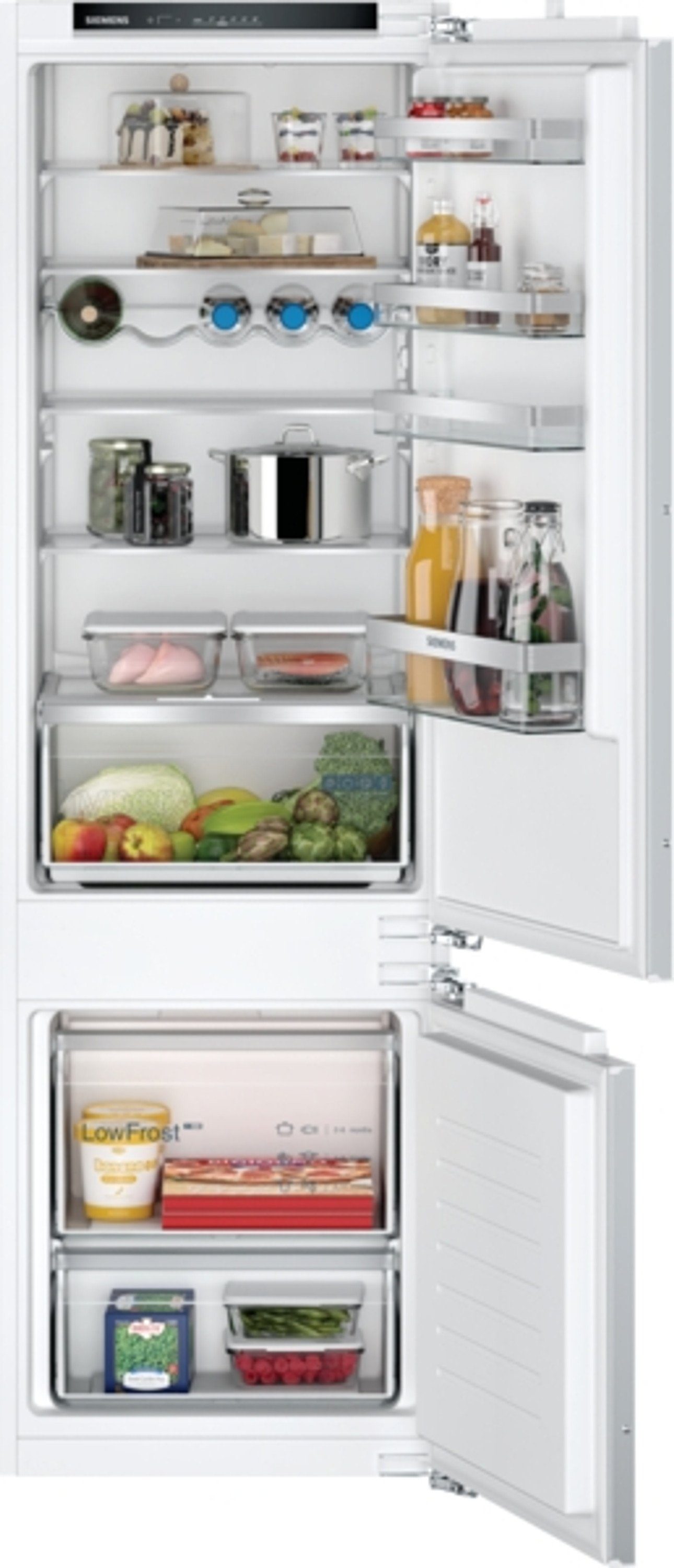 SIEMENS Einbaukühlgefrierkombination KI87VVFE1, 177.2 cm hoch, 54.1 cm breit