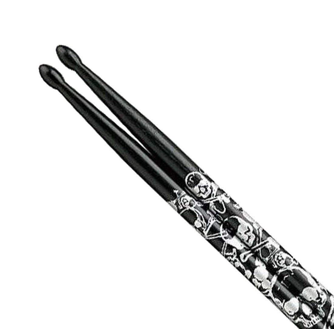 Tama Drumsticks Tama Schlagzeugstöcke 7A-S-BS Totenkopf Design (1 Paar), Totenkopf-Design