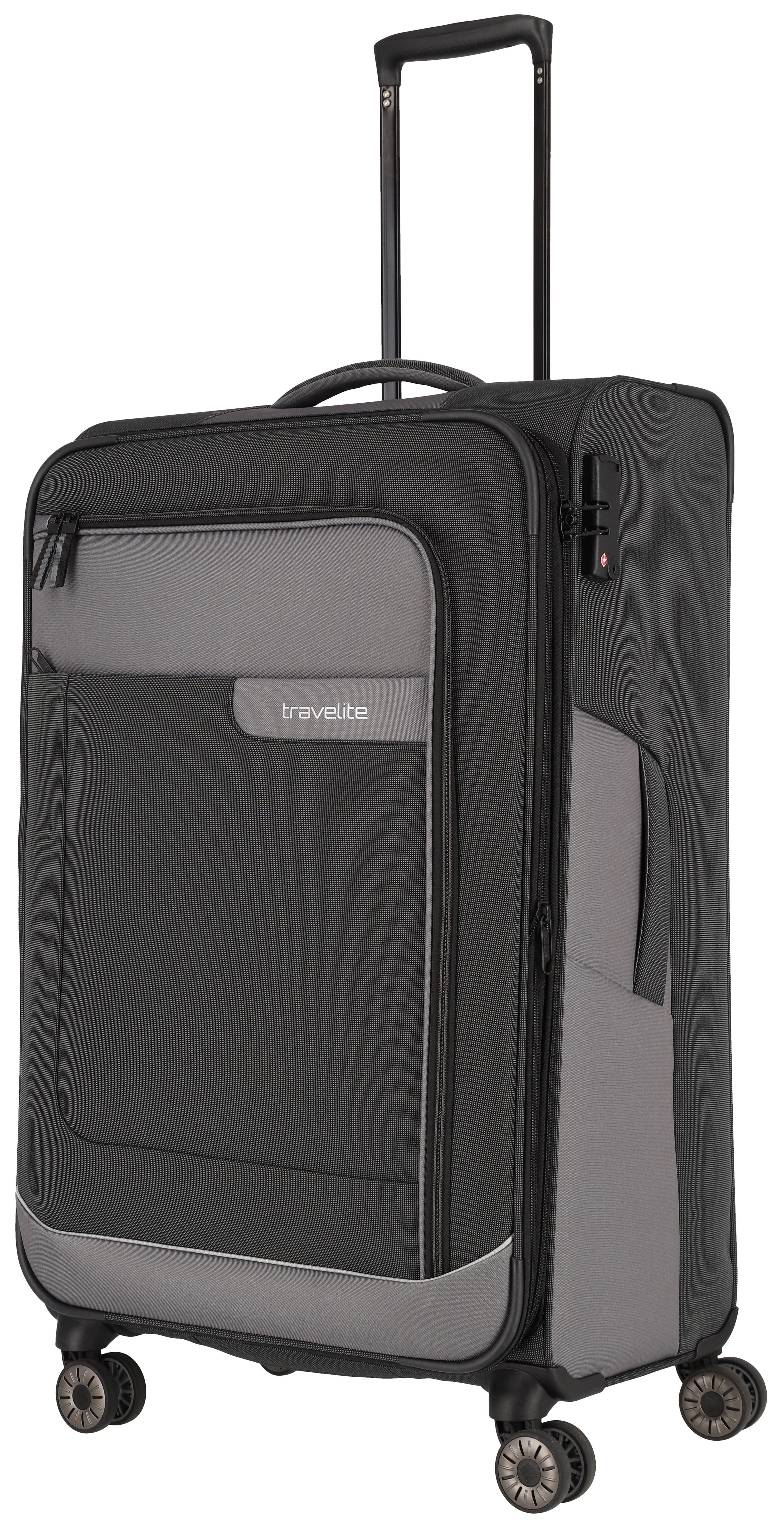 travelite Weichgepäck-Trolley VIIA, verschiedene Größen und Farben, 4 Rolle günstig online kaufen