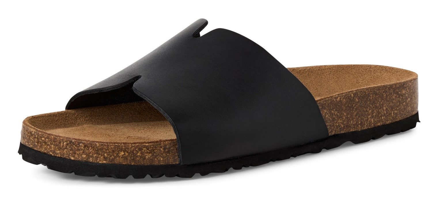 Tamaris Pantolette, Sommerschuh, Flats, Schlupfschuh mit günstig online kaufen