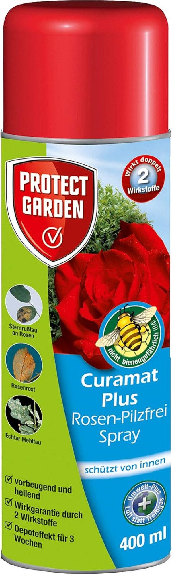 Protect Home Pflanzen-Pilzfrei Protect Home Curamat Plus Rosen Pilzfrei Spray 400 ml