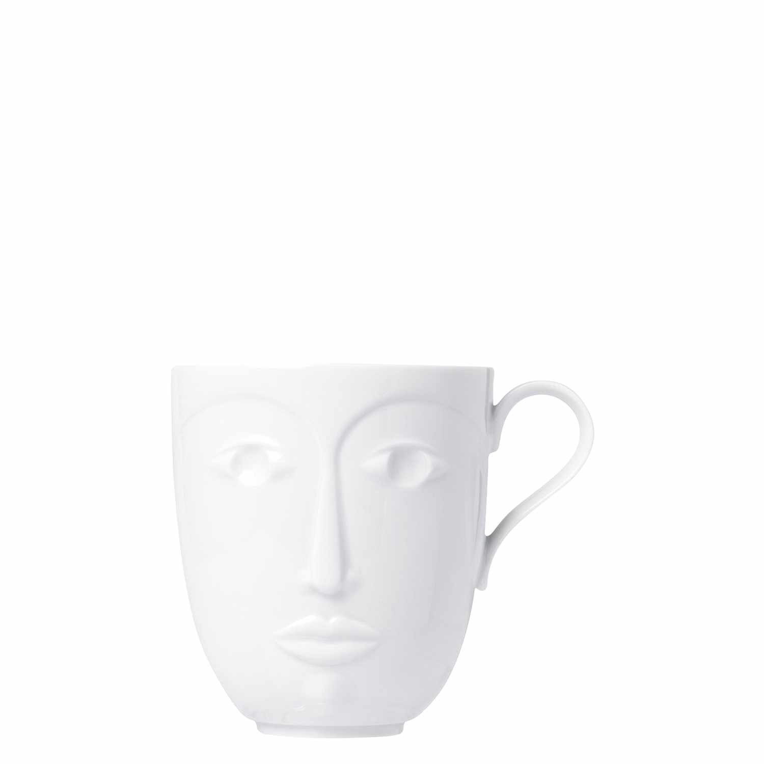Sieger by Fürstenberg Tasse Sieger by Fürstenberg Kaffeetasse Objects to a Muse Hot Weiss, Porzellan